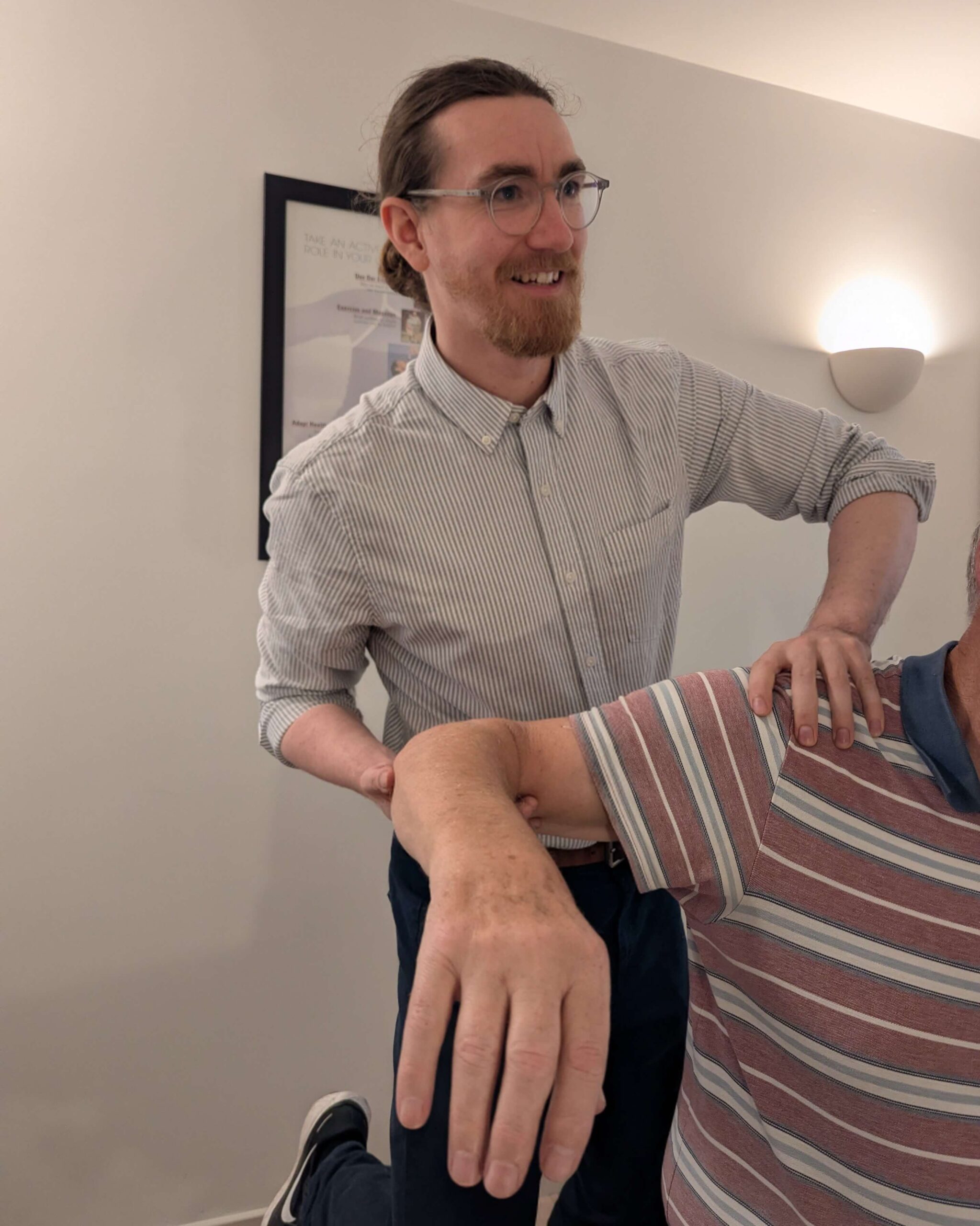 physio sheffield named Jordan monitoring progress
